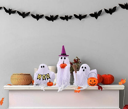 Set of 3 Cute Spooky DIY Ghosts Crafts