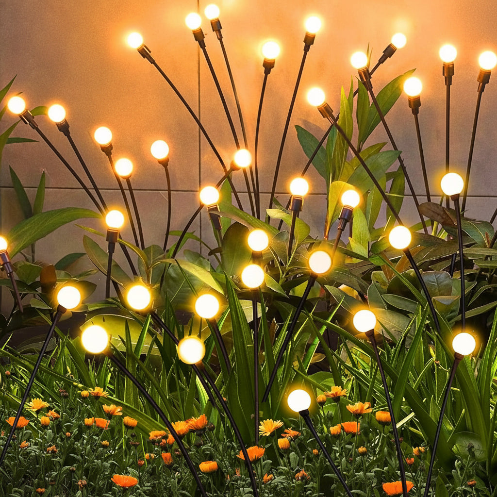 Solar Garden Lights - 4 Pack Firefly