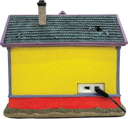 Halloween Village Clown House | Spooky Town Collection | Porcelain with Multi-Color LED