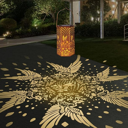 2 Pack Hummingbird Solar Lanterns