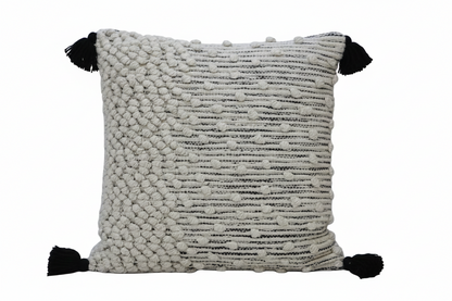 Finch Textured Tassel Pillow - 20 x 20