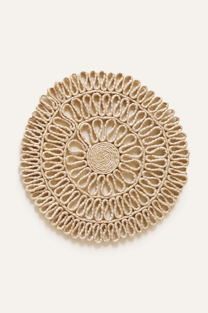 Lattice Placemat - White Sisal