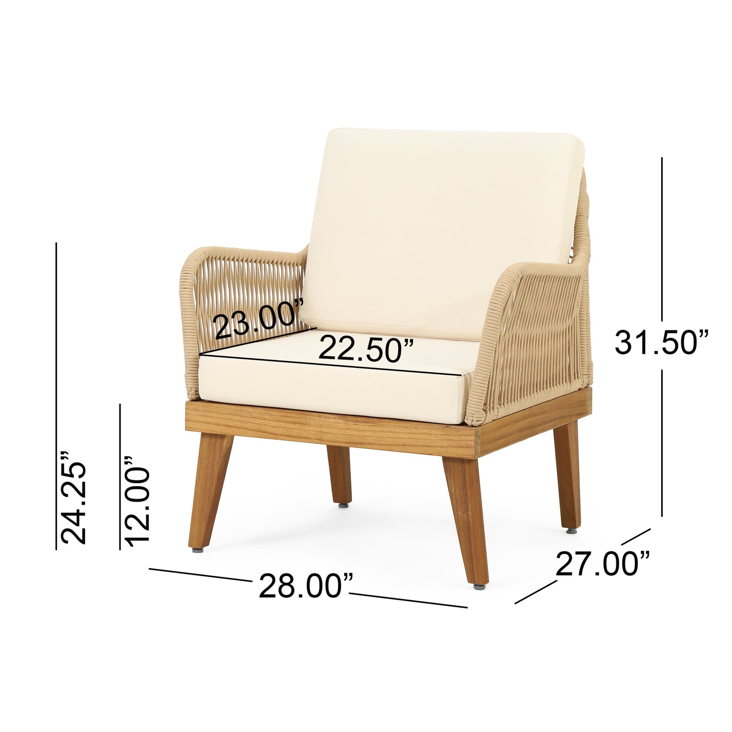 Annisa Outdoor Chat Set