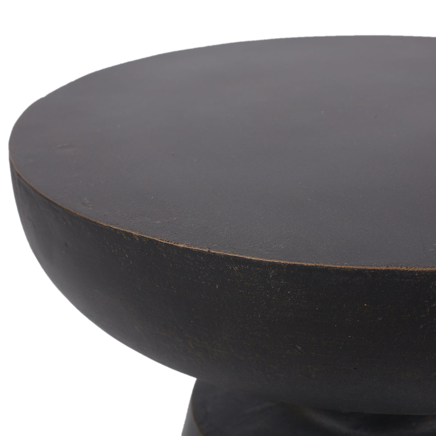 Indoor/Outdoor Lightweight Concrete End Table