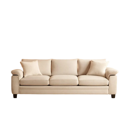 Chenille Modular Sectional Sofa in Beige
