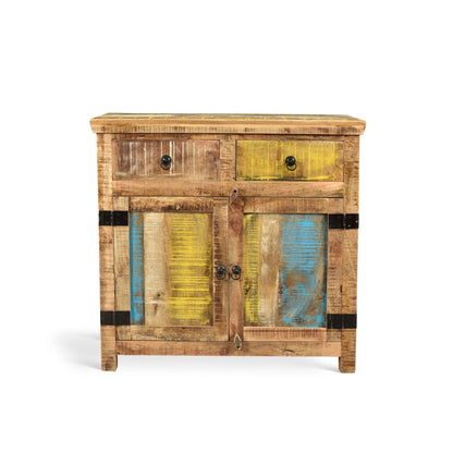Suman Solid Mango Wood 2 Door Sideboard
