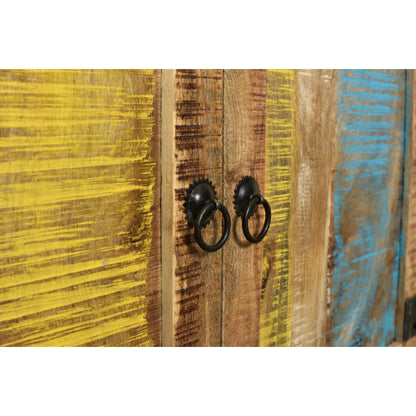 Suman Solid Mango Wood 2 Door Sideboard