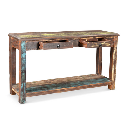 Timbergirl Old Reclaimed Wood Console Table