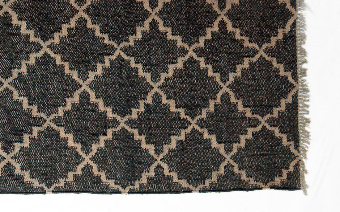 Wool Jute Kilim Rug 5&