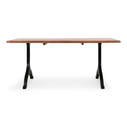 Timbergirl Phoebe Live Edge Acacia Wood Dining Table 84"