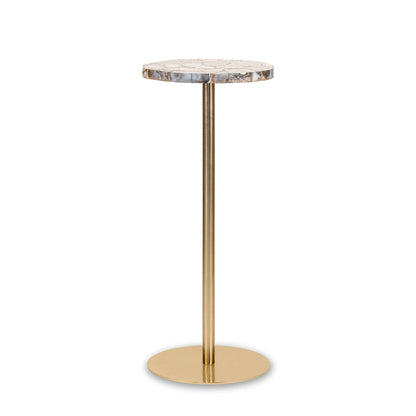 Coral Agate End Table