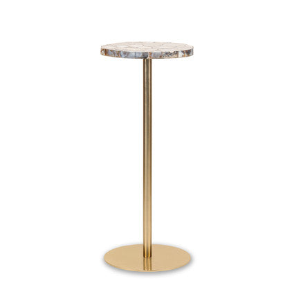 Coral Agate End Table