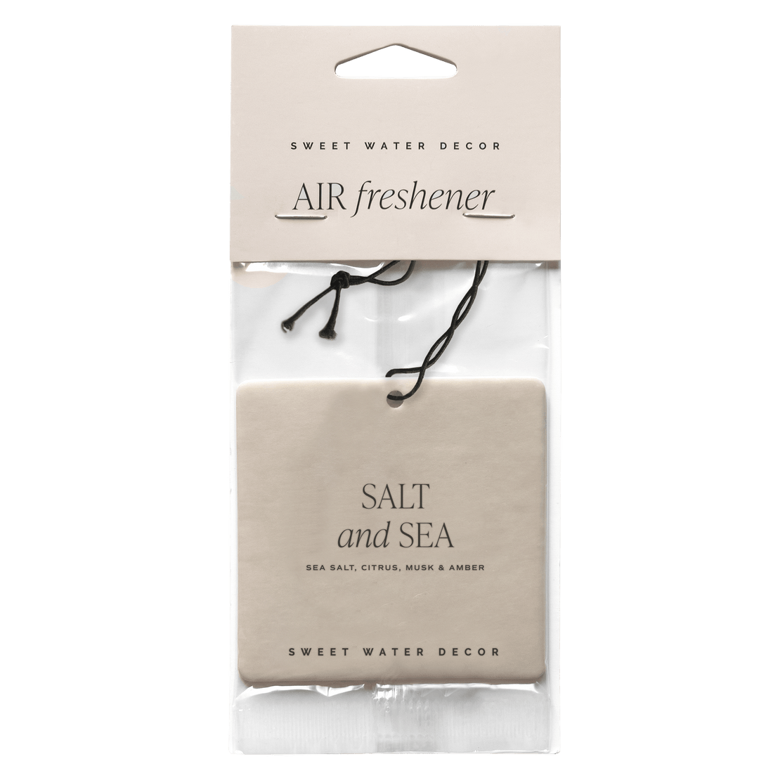 Salt and Sea Hanging Air Freshener