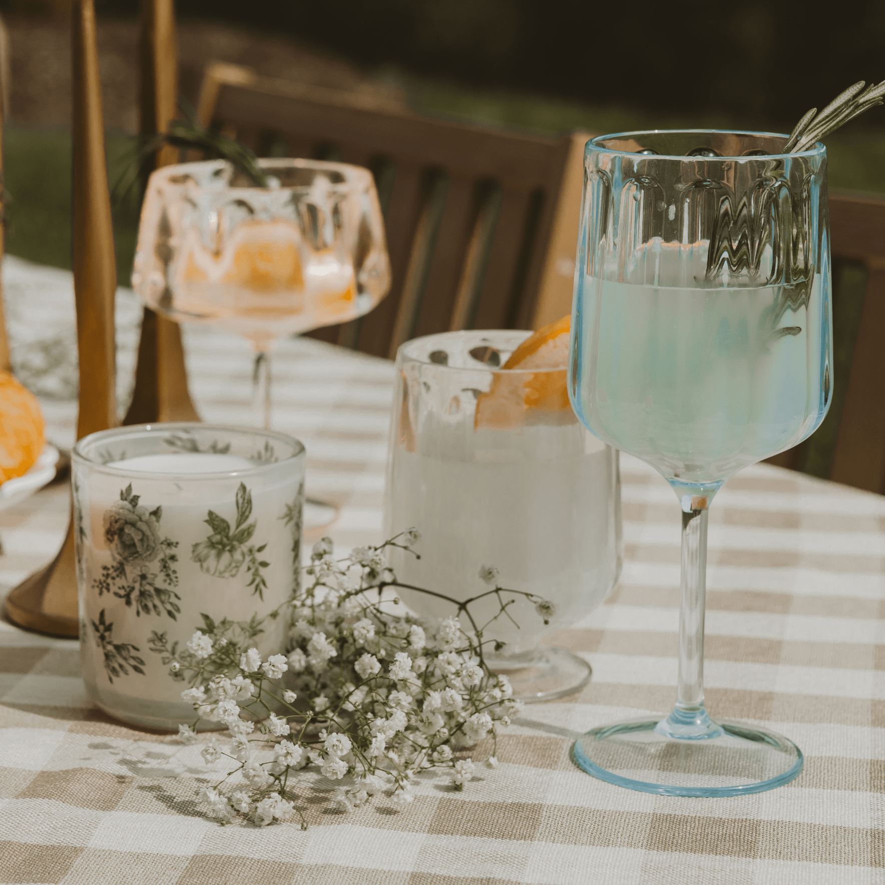 Outdoor Plastic Drinkware - Wine Glass 15 oz