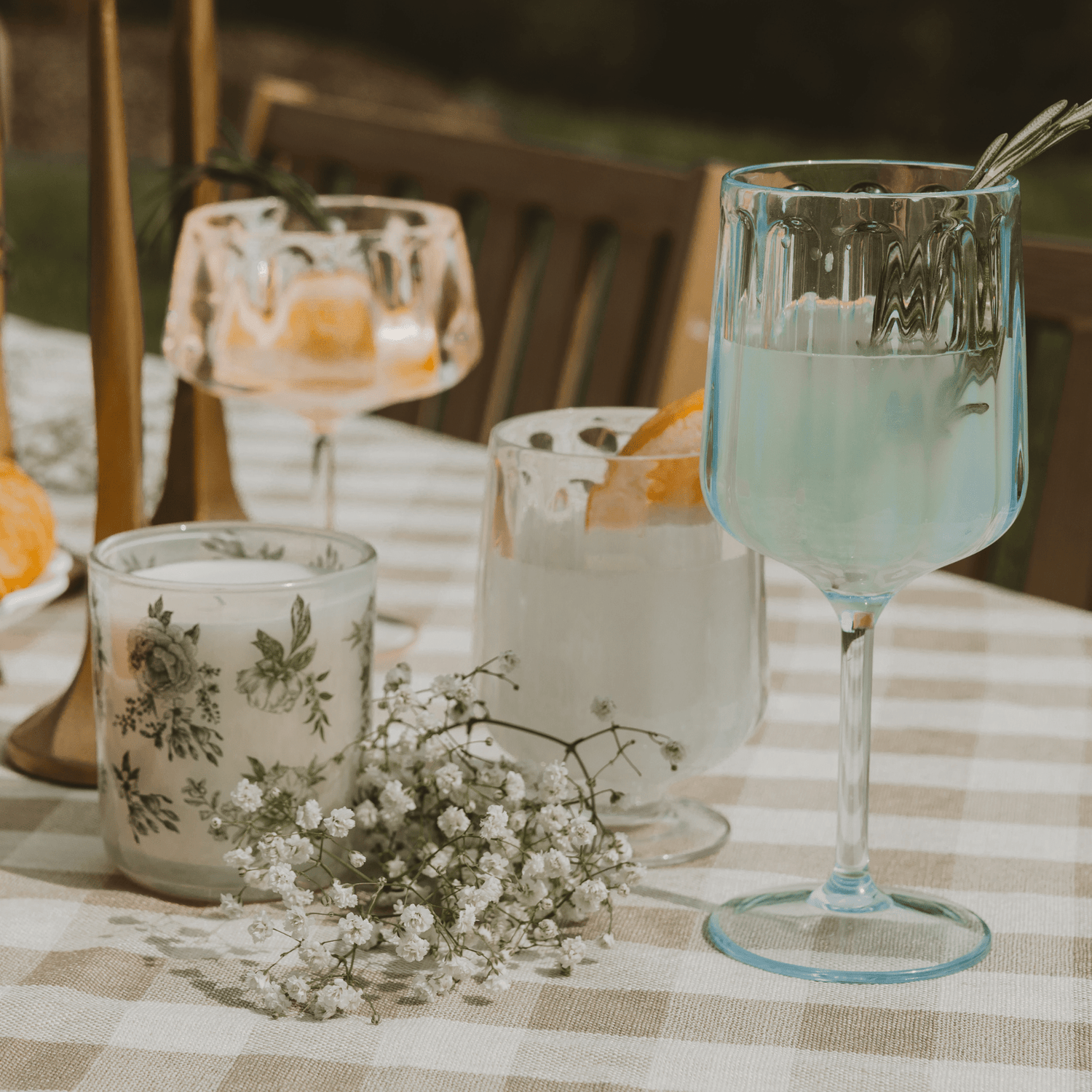Outdoor Plastic Drinkware - Goblet 16 oz