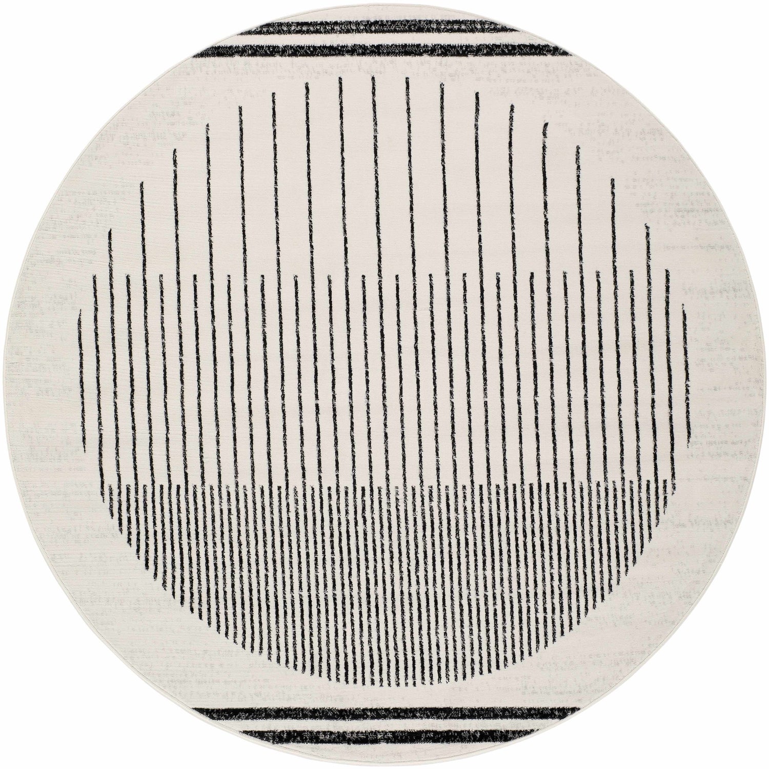 Angus Black&amp;White Geometric Area Rug