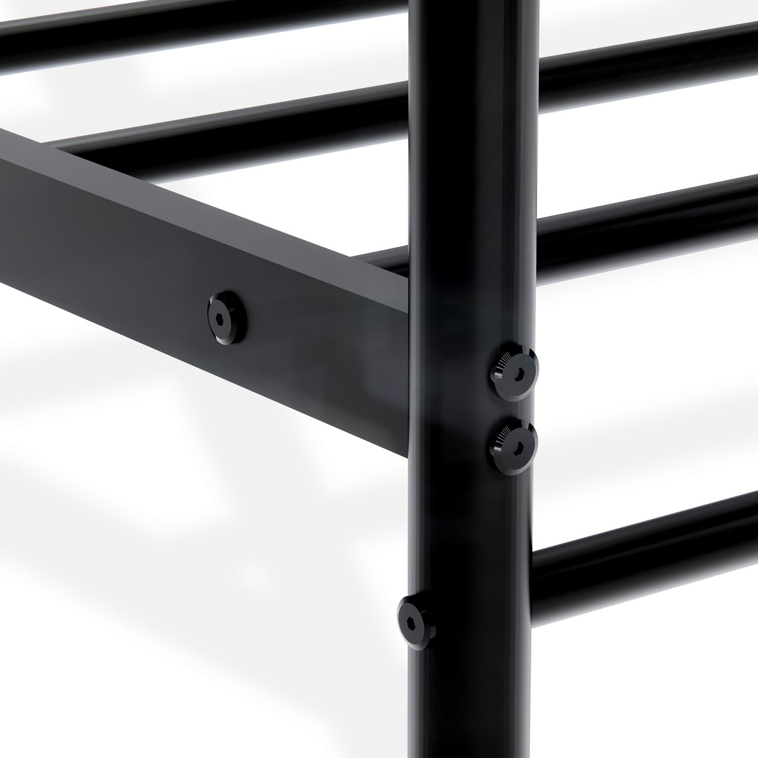 Anniston Queen Canopy Bed Frame - Black