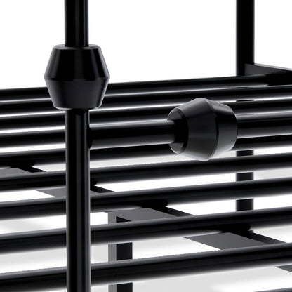 Anniston Queen Canopy Bed Frame - Black