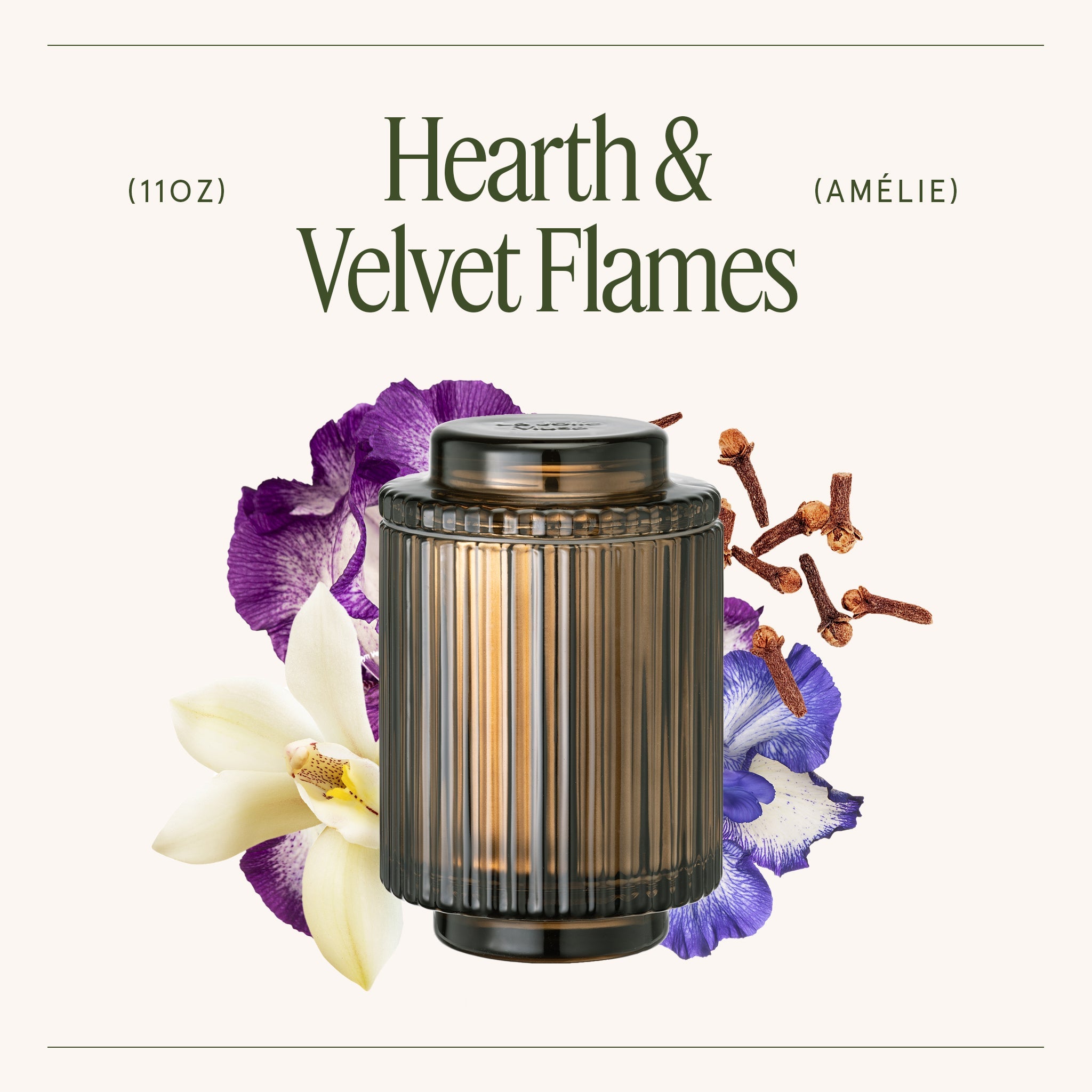 Amélie – Hearth &amp; Velvet Flames 11oz Candle