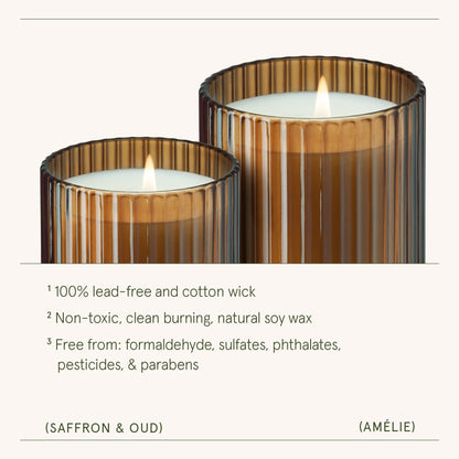 Amélie – Saffron &amp; Oud Candle