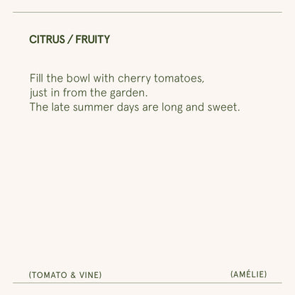 Amélie – Tomato &amp; Vine Candle