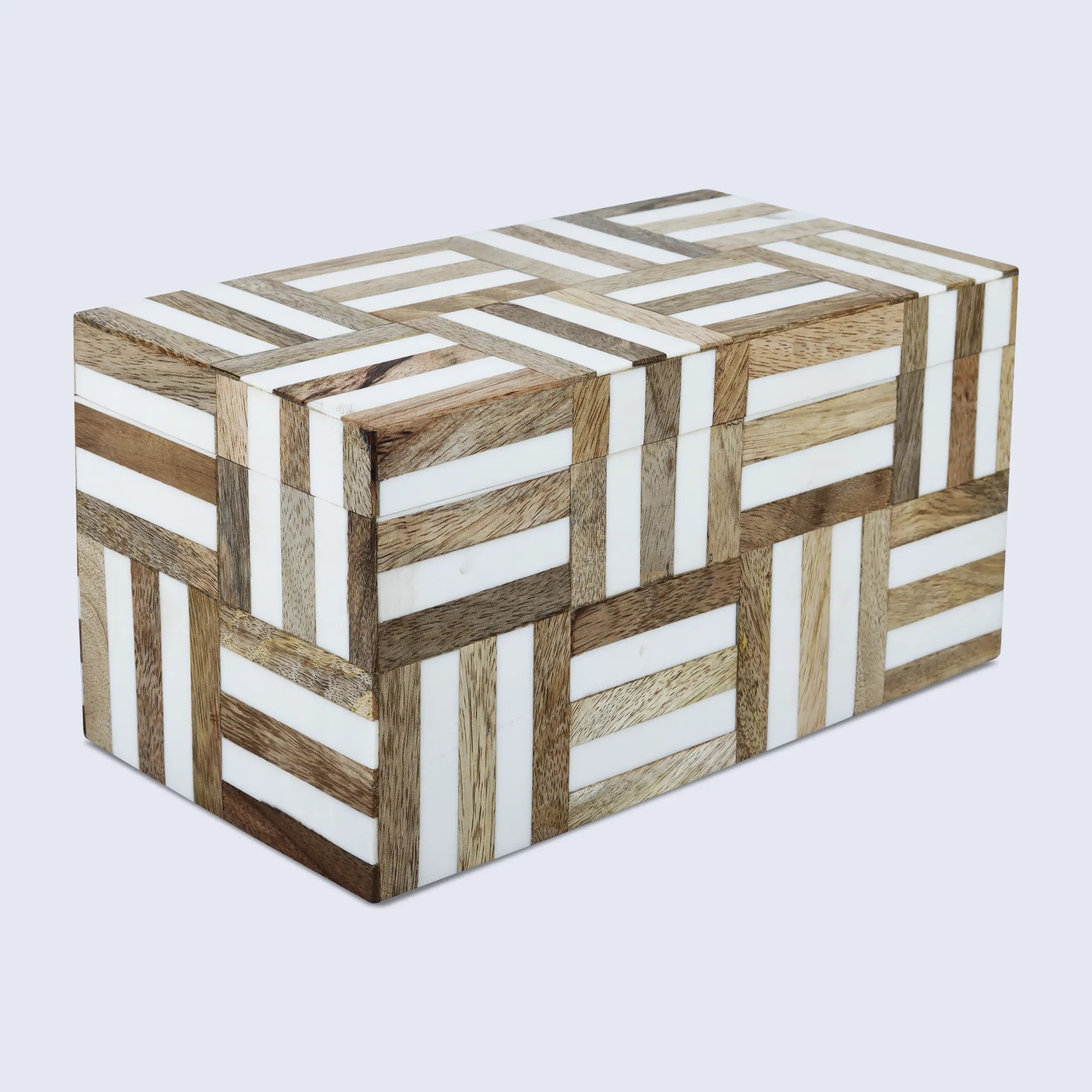 Marquet Handmade Resin &amp; Wood Decorative Boxes- Multiple Sizes