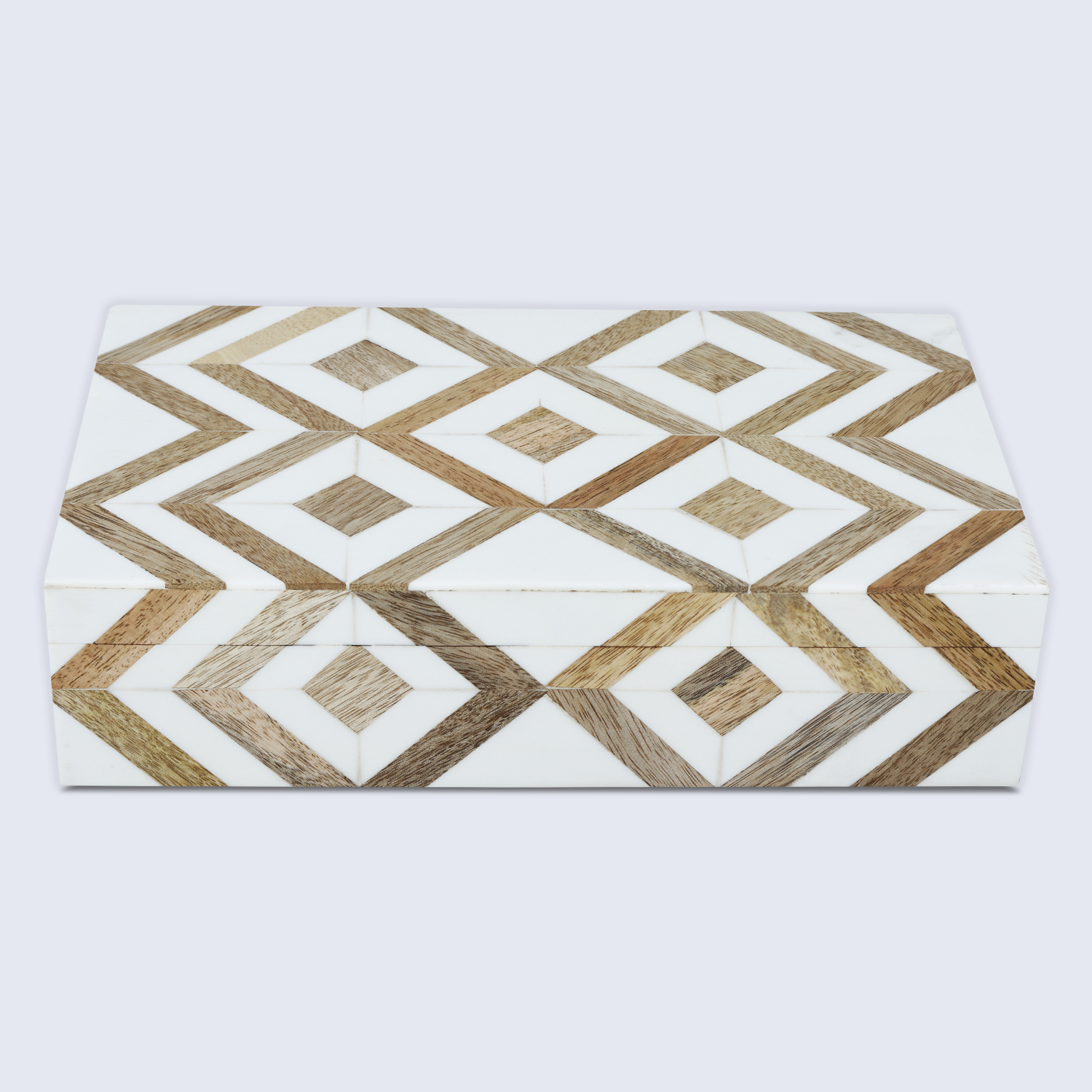 Marquet Array Wood &amp; Resin Inlay Handcrafted Decorative Boxes