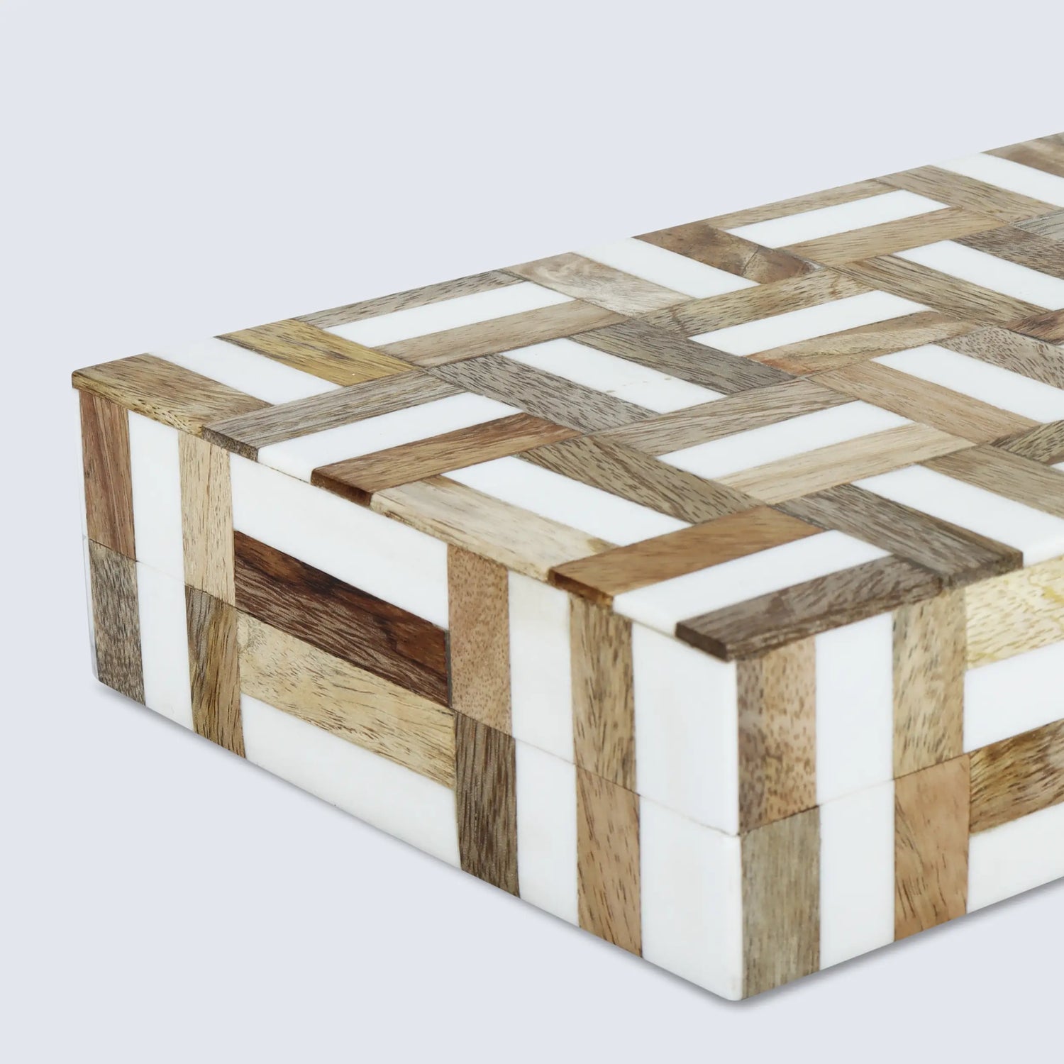 Marquet Handmade Resin &amp; Wood Decorative Boxes- Multiple Sizes