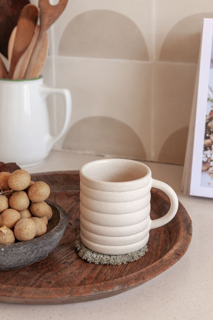 Patterned Coaster Sets - 2 Colors