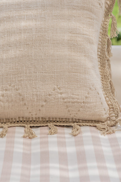 Gaia Hand Stitched Cotton Pillow Covers