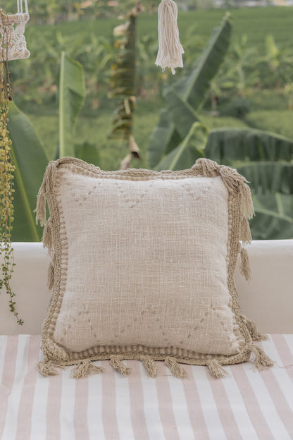 Gaia Hand Stitched Cotton Pillow Covers