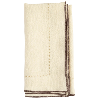 Jardin Handmade Linen Napkins - Set of 4 (3 Colors)