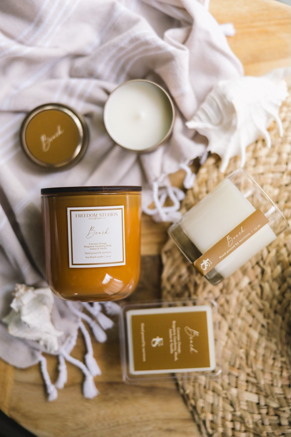 Beach 7.5 oz Candle