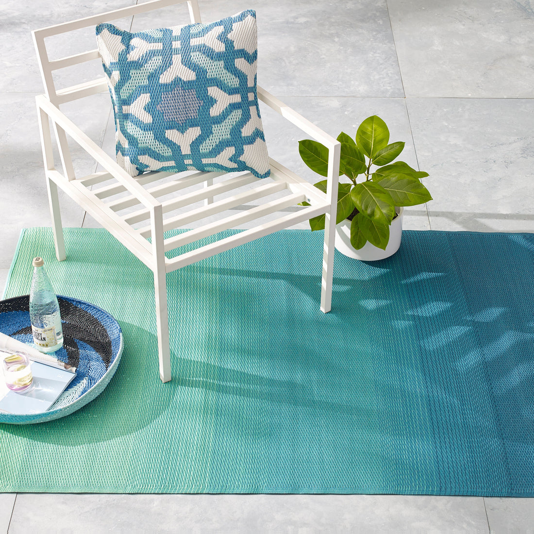 Big Sur Ombre Outdoor Rug - 4 Colors