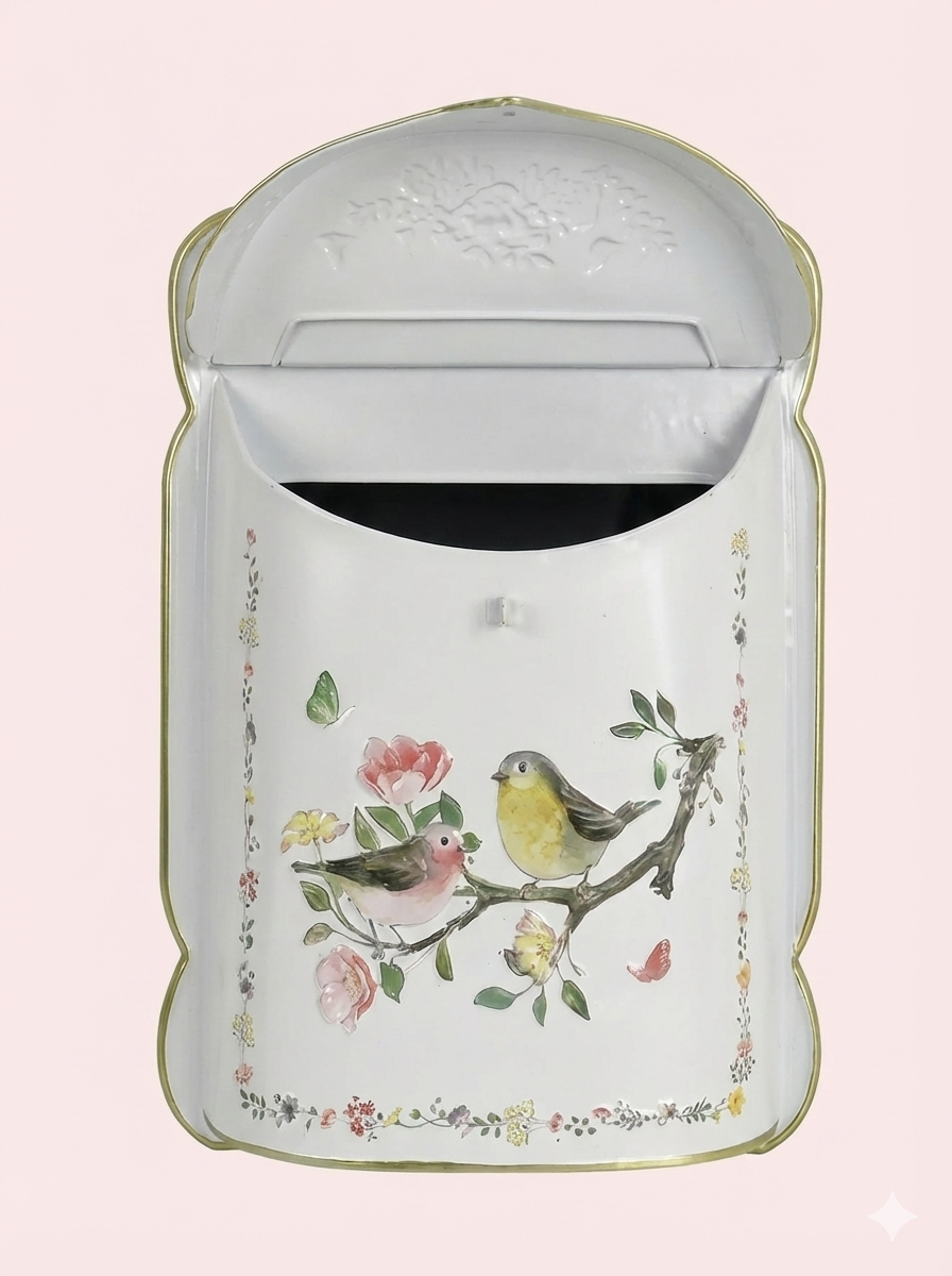 Vintage Farmhouse Wall Mounted Mailboxes - 6 Styles