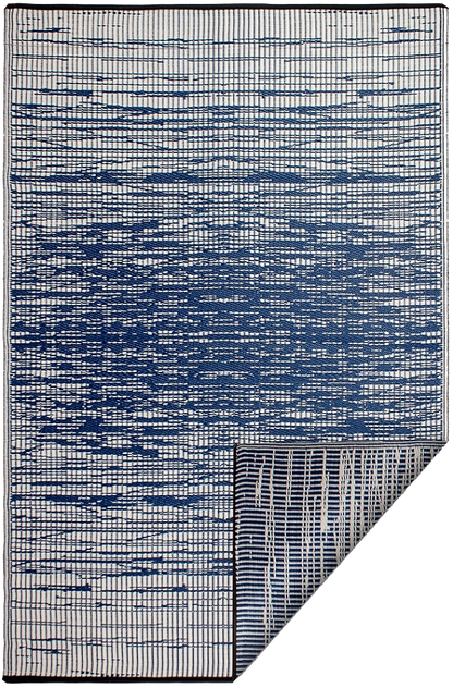 Brooklyn - Blue Reversible Outdoor Rug