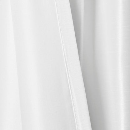 Venetian Faux Silk Window Curtain
