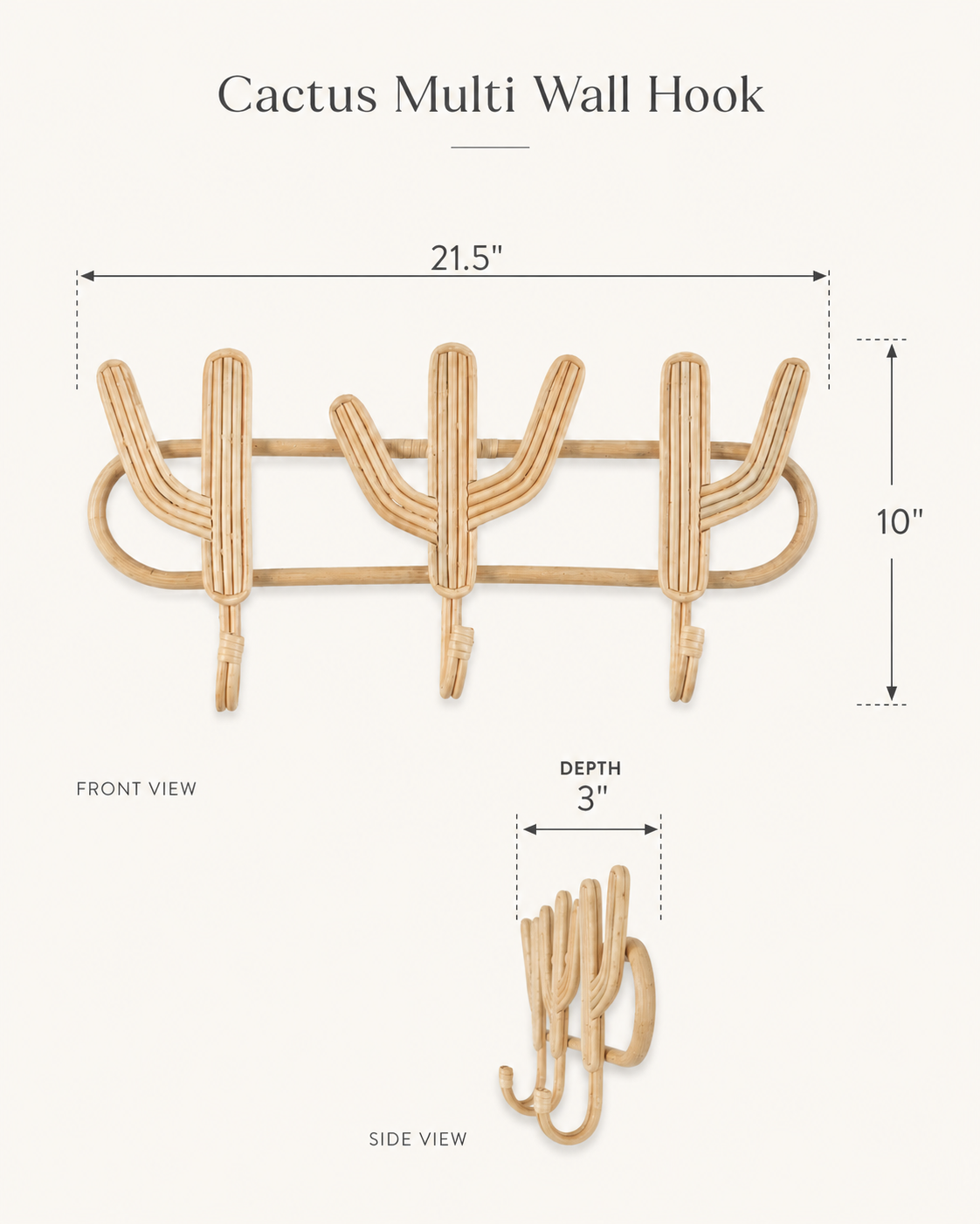 Cactus Multi Wall Hook
