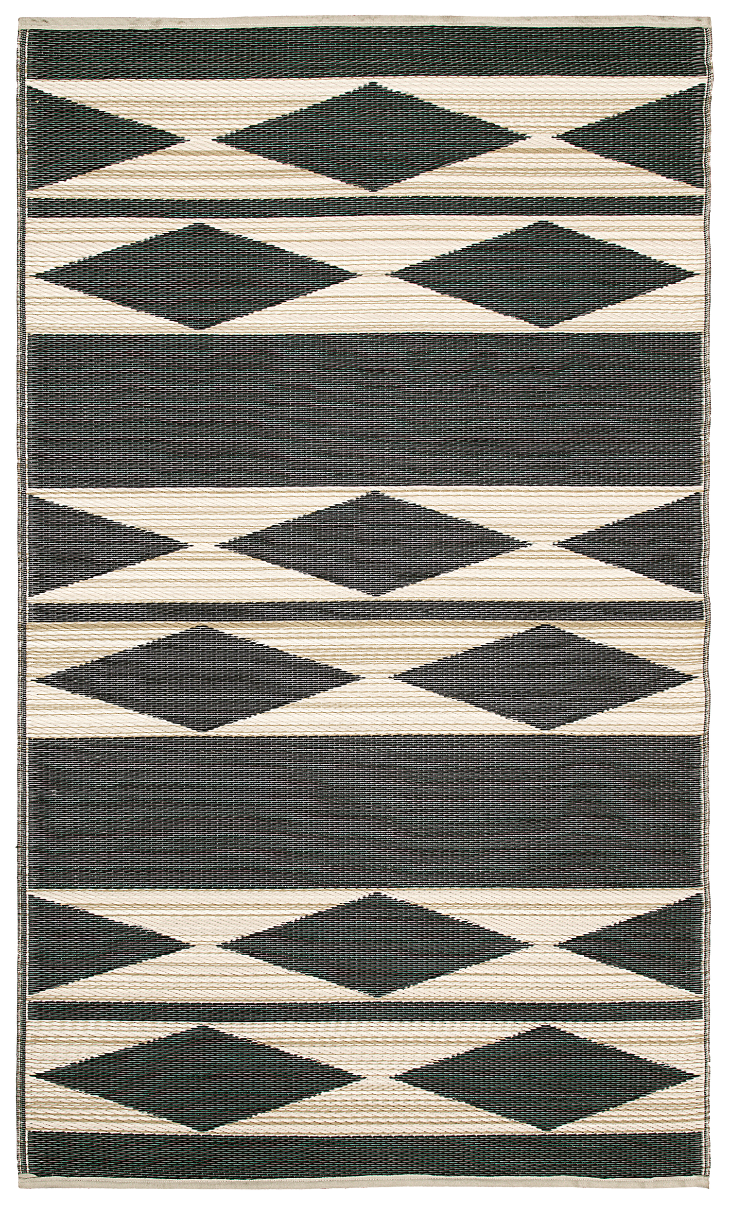 Cairo - Natural/Black Reversible Outdoor Rug
