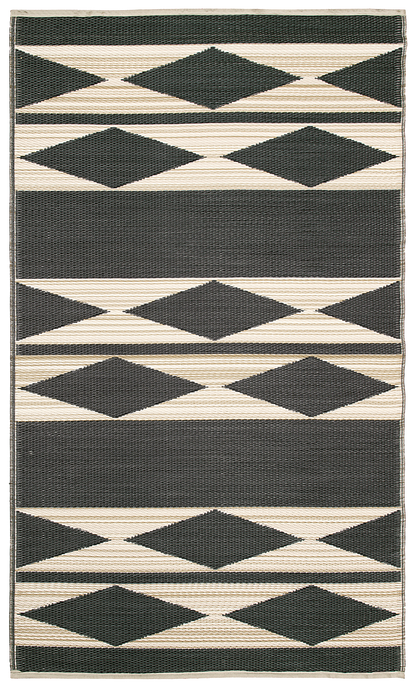 Cairo - Natural/Black Reversible Outdoor Rug