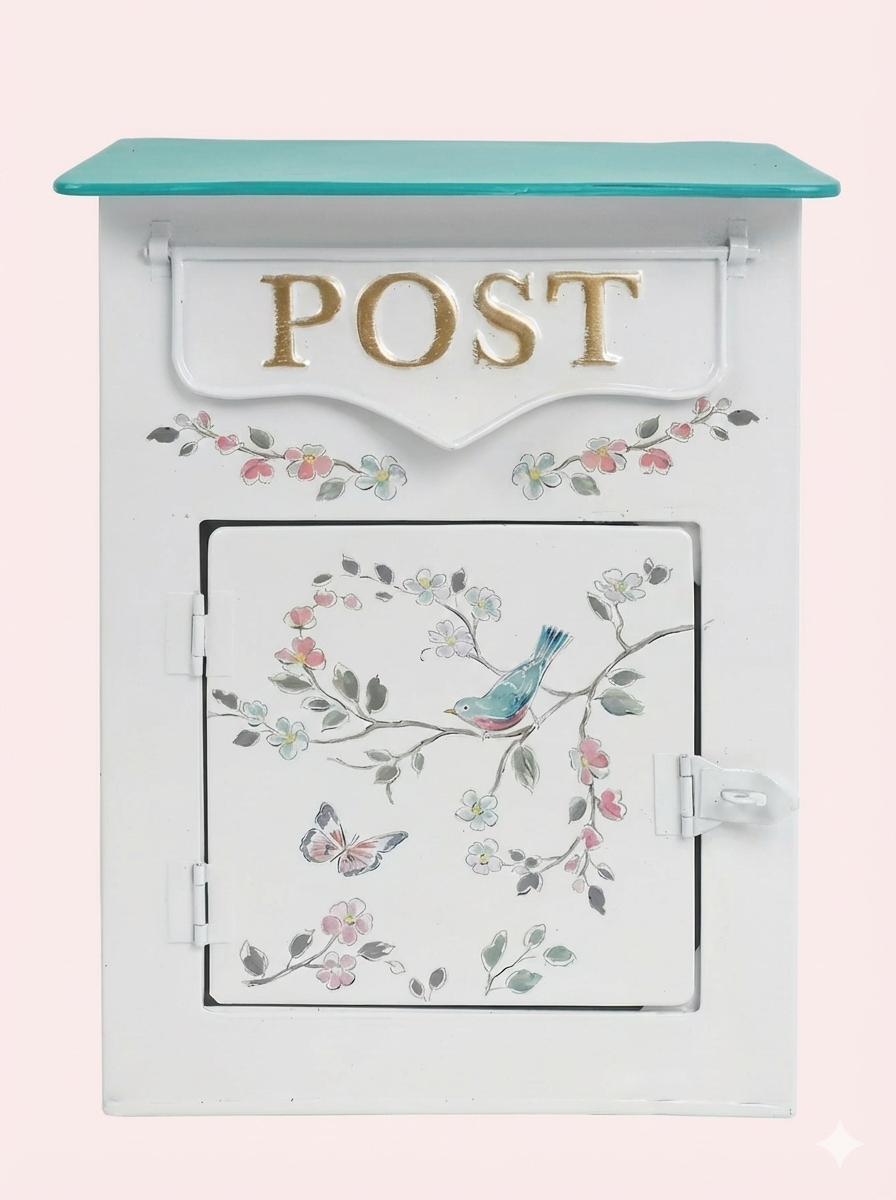 Vintage Farmhouse Wall Mounted Mailboxes - 6 Styles