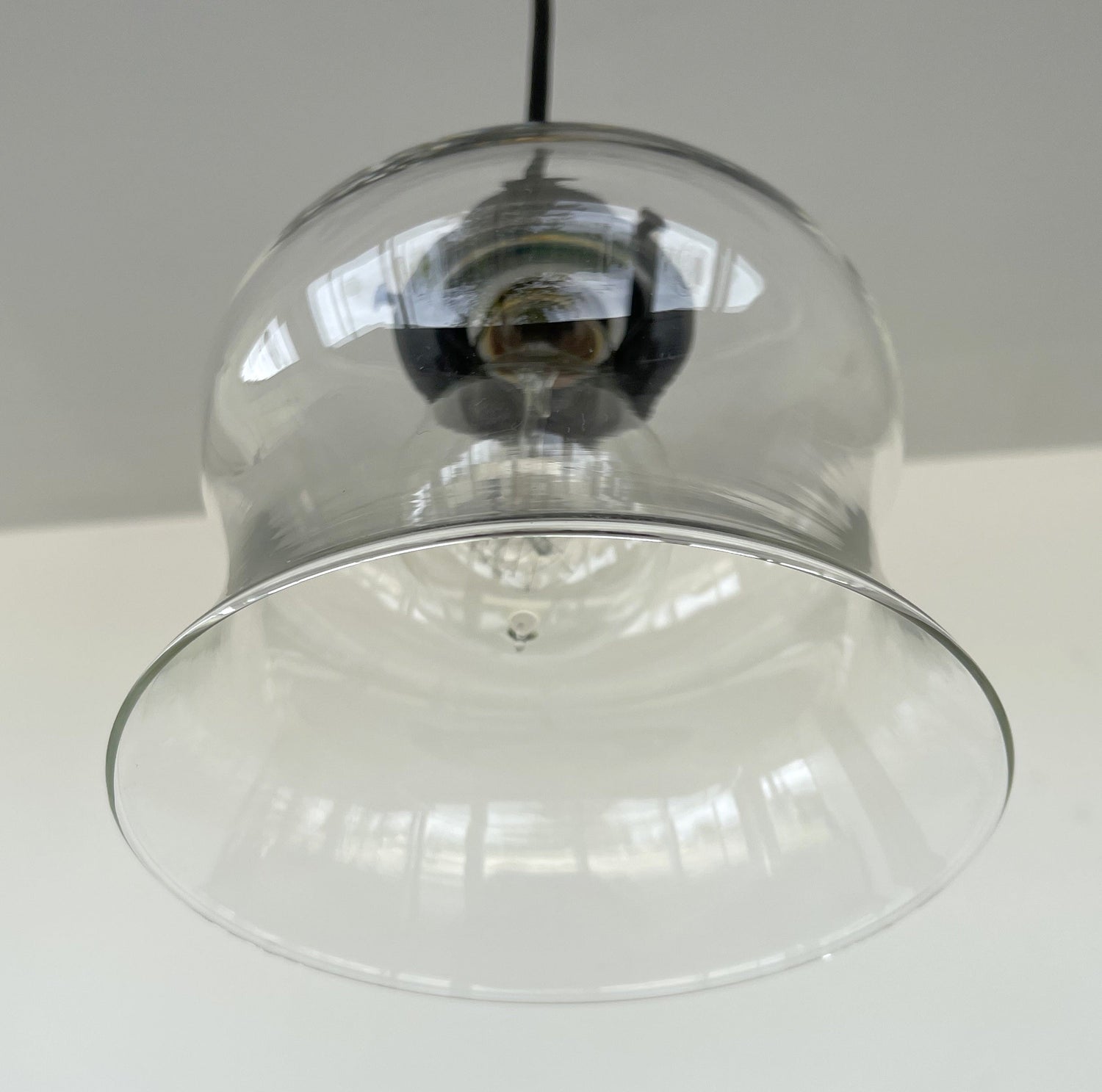 BELL Clear Glass Pendant Light