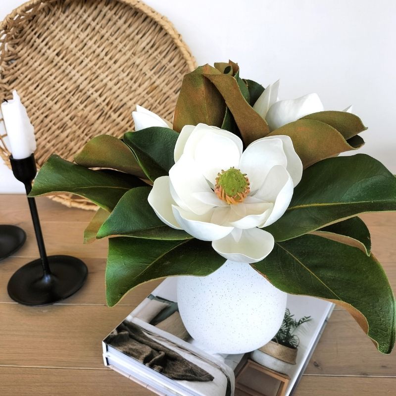 Real Touch Magnolia Stem | 12&