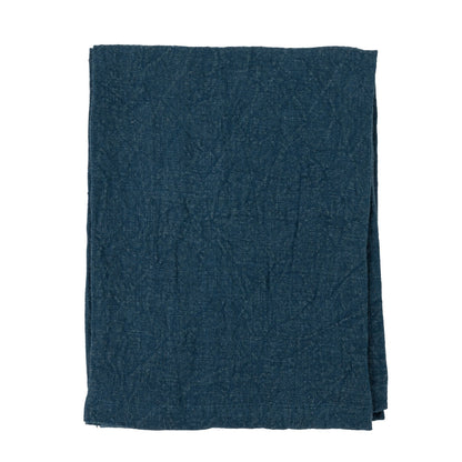 Blue Stonewashed Linen Dish Towel