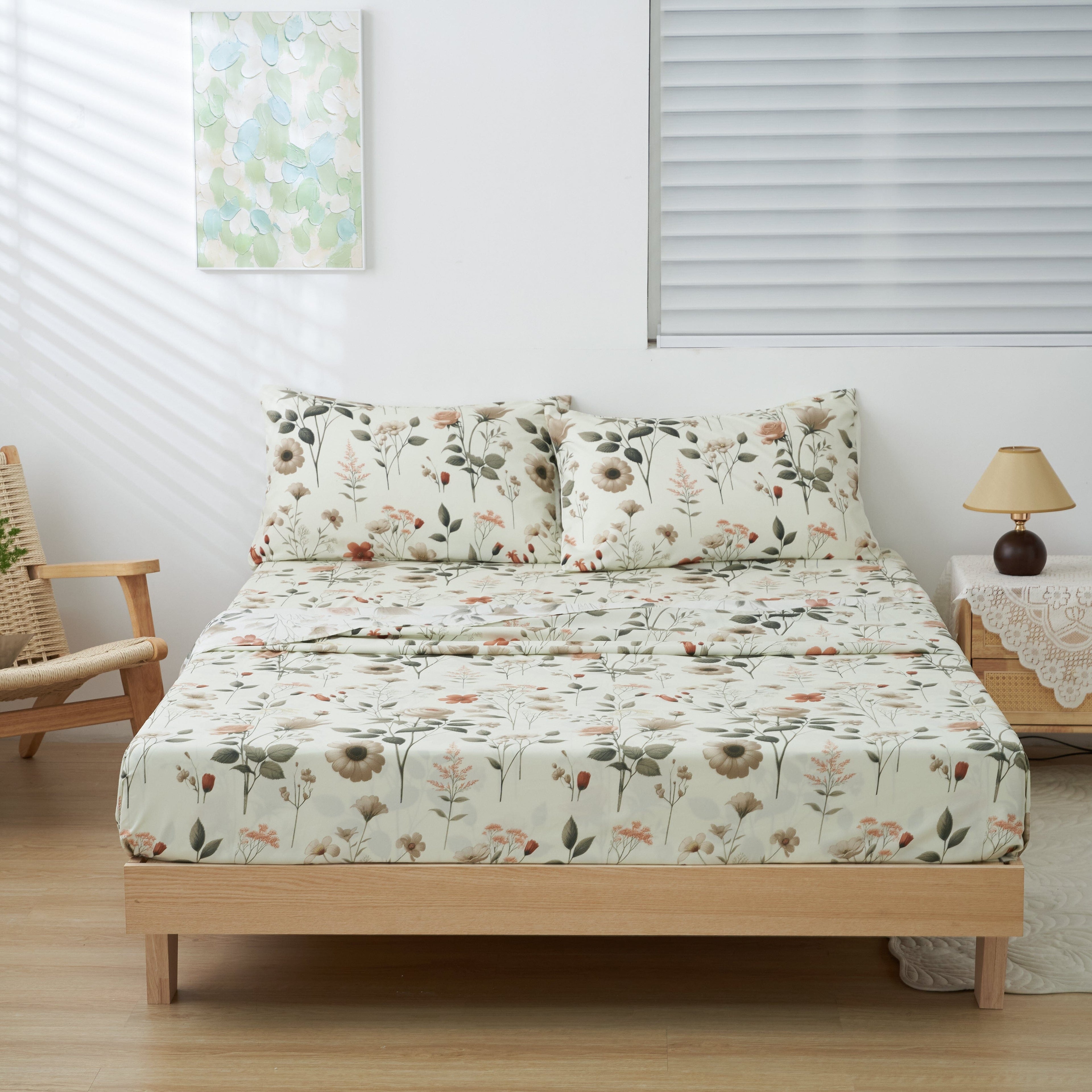 Bed in a Bag Quilted Bedding Set - Enchanted Meadow