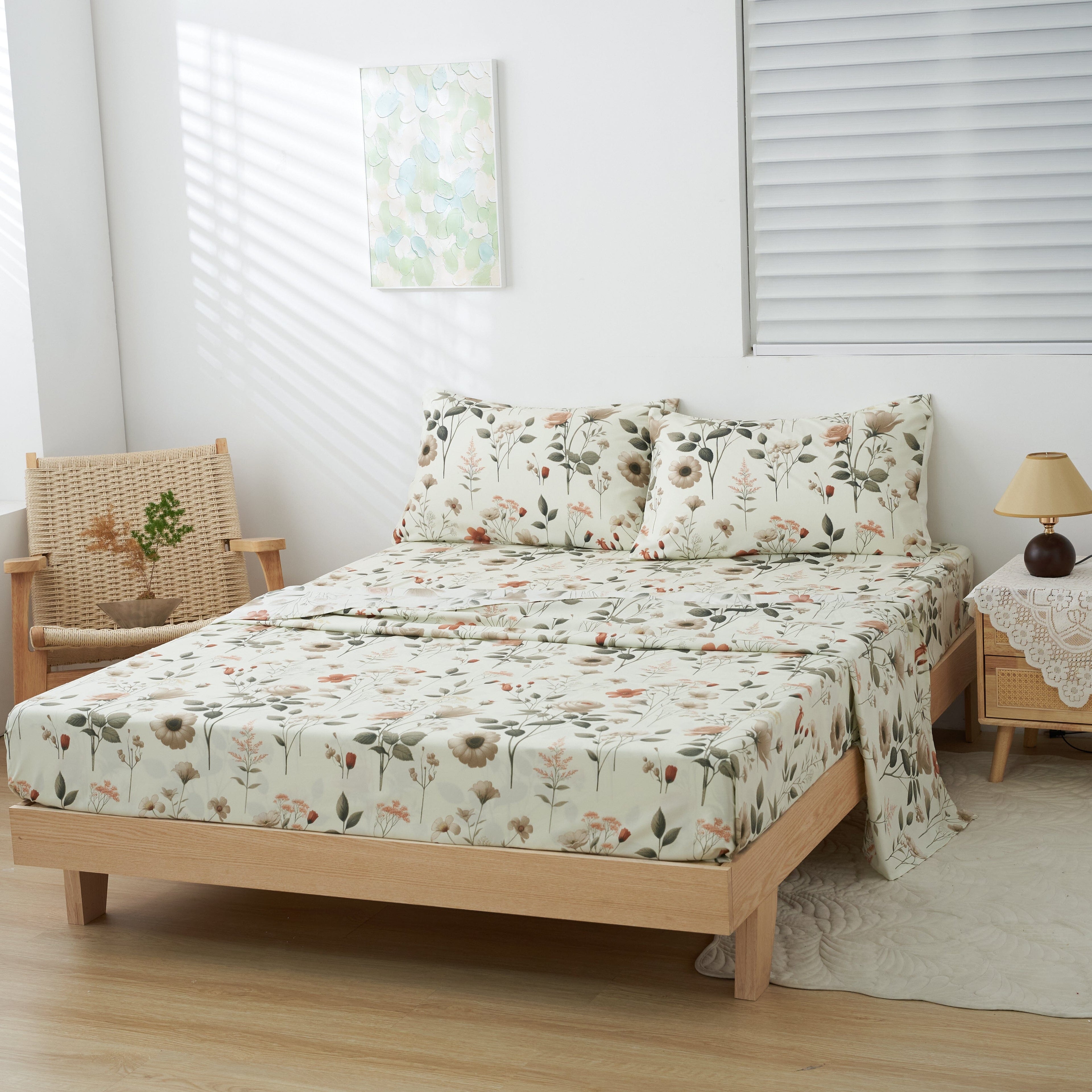 Bed in a Bag Quilted Bedding Set - Enchanted Meadow