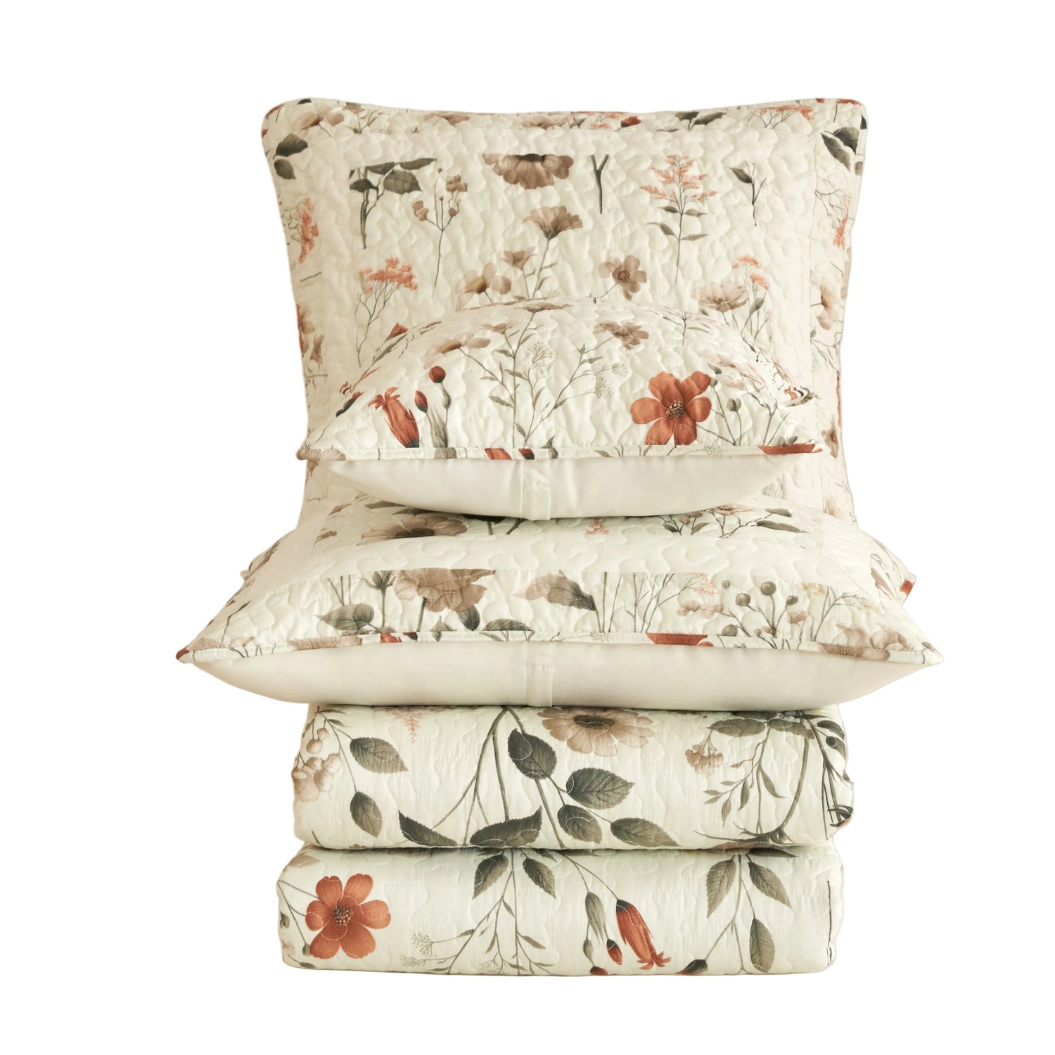 Bed in a Bag Quilted Bedding Set - Enchanted Meadow