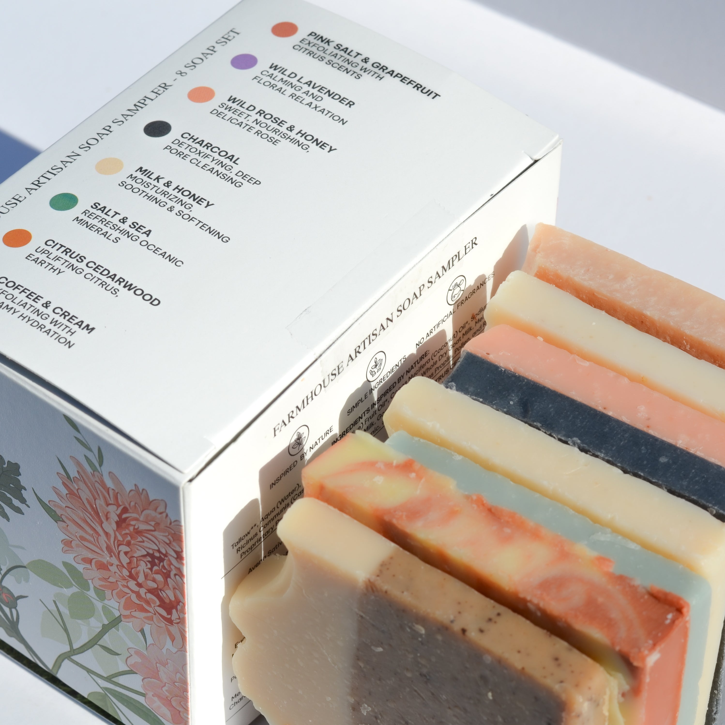 Farmhouse Artisan Goat Milk &amp; Tallow Soap Sampler