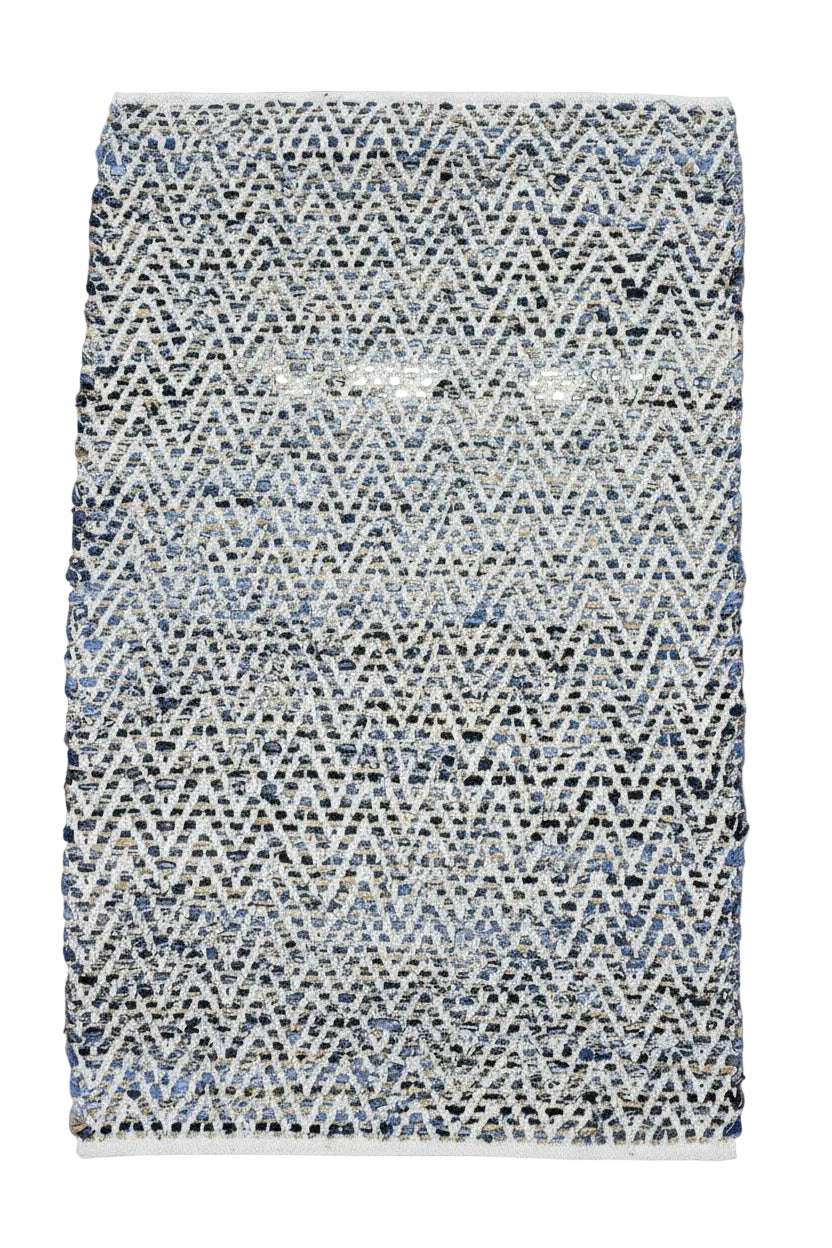 Timbergirl Denim Natural Cotton and Hemp Handmade Rug