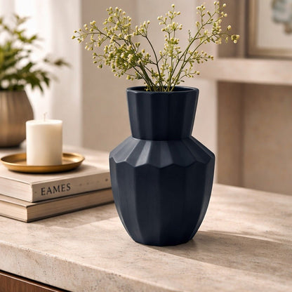 Desert Bloom Vase in Black or Misty Sage
